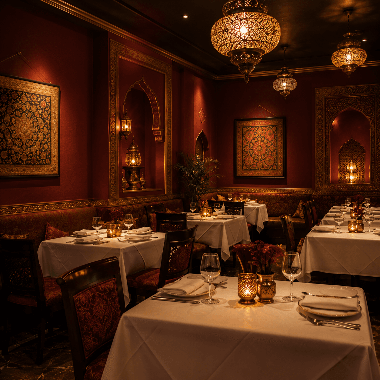 Restaurant dining room